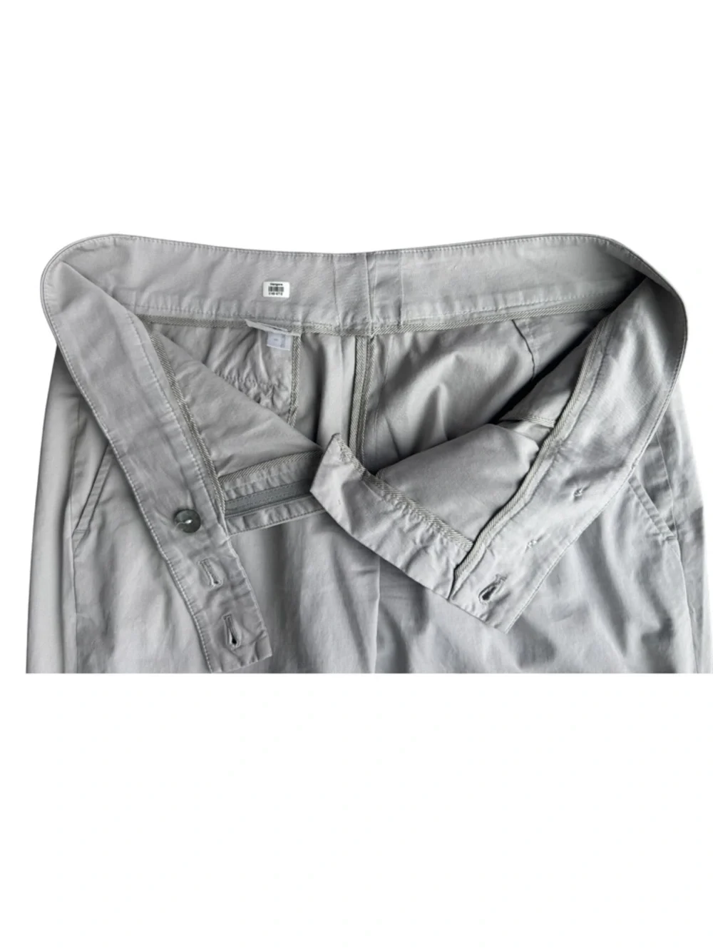 Brunello Cucinelli Cotton Stretch Wide Leg Tan Trousers Summer weight 8 - Picture 6 of 10